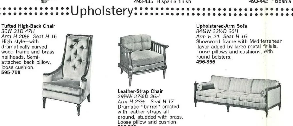 An illustration from Drexel Esperanto Furniture 1969, 1969, leaf 10