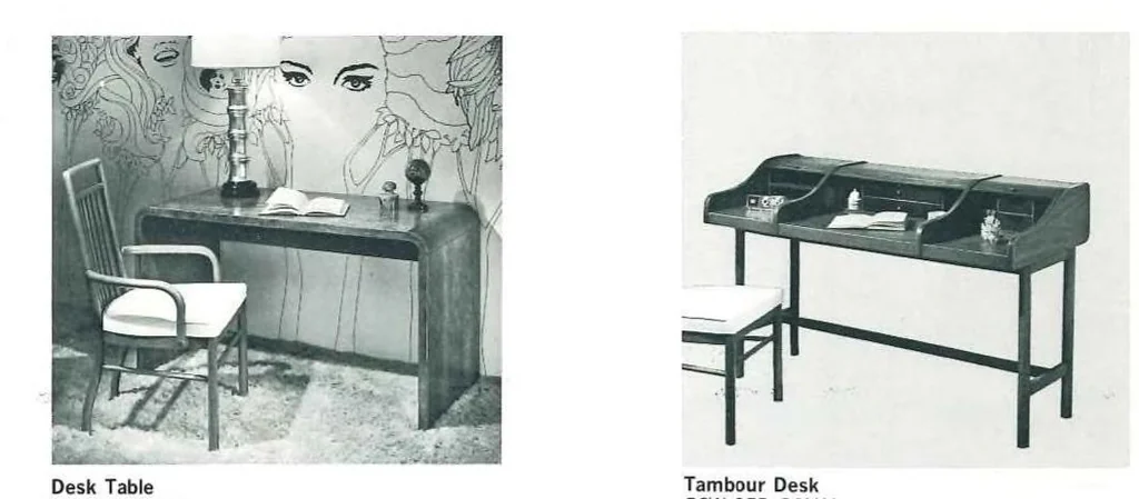 An illustration from Drexel Exponent Furniture 1970, 1970, leaf 4