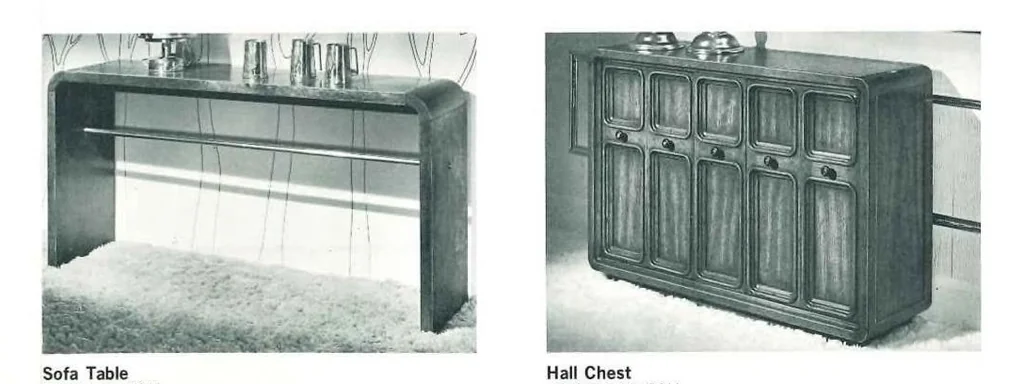 An illustration from Drexel Exponent Furniture 1970, 1970, leaf 4