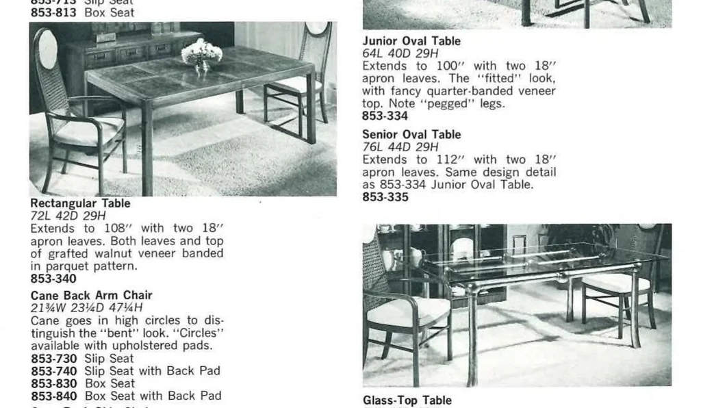 An illustration from Drexel Exponent Furniture 1970, 1970, leaf 5