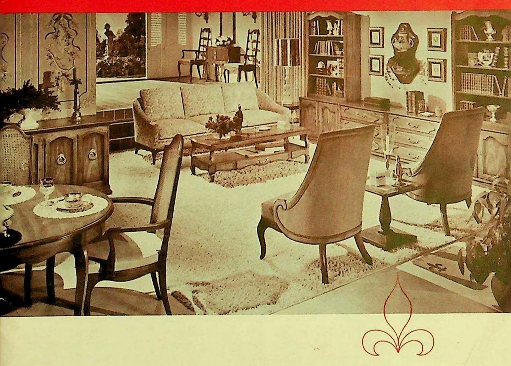 An illustration from Drexel French Accent Furniture 1964, 1964, leaf 0