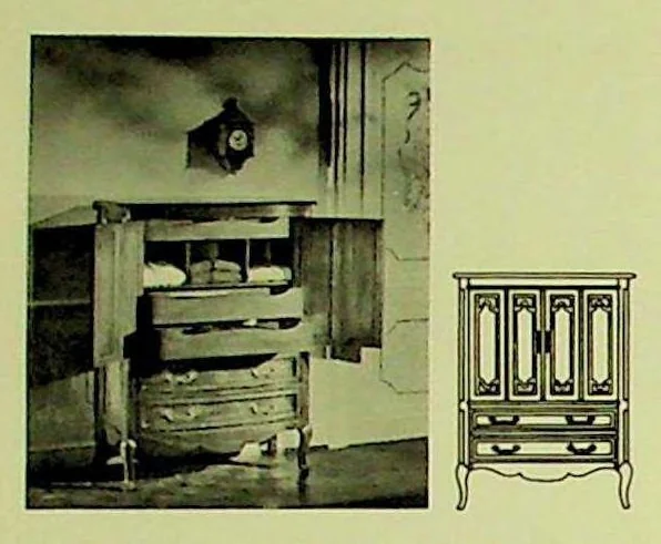 An illustration from Drexel French Accent Furniture 1964, 1964, leaf 7