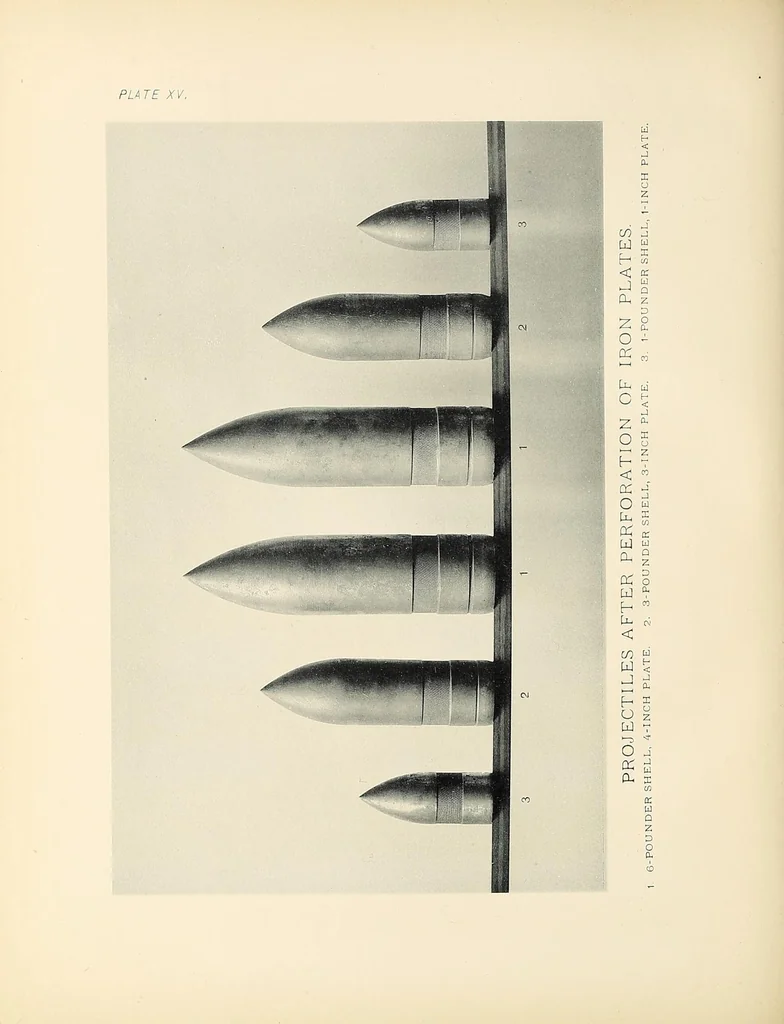 An illustration from The Driggs-Schroeder system of rapid-fire guns; guns, mounts, ammunition, 1896, leaf 116