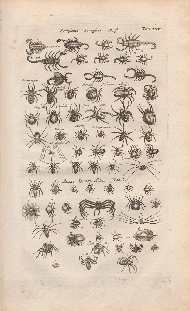 An illustration from Dr I. Ionstons beschrijving van de natuur der gekerfde of kronkel-dieren, slangen en draken. Neffens haer beeldenissen in oper gesneden., 1660, leaf 145