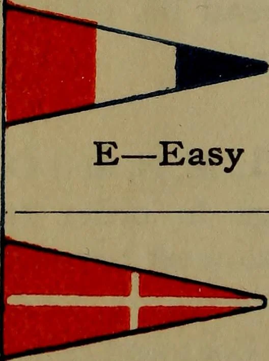 An illustration from Drill and code book of United States Power Squadrons, 1916, leaf 9
