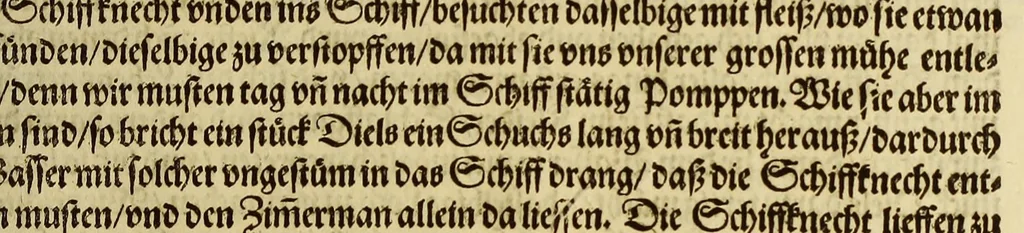 An illustration from Dritte Buch Americae, darinn Brasilia : durch Johann Staden von Homberg auss Hessen, auss eigener erfahrung in Teutsch beschrieben. Item Historia der Schiffart Ioannis Lerij in Brasilien, welche er selbst publiciert hat, jetzt von newem verteutscht, durch Teucrium Annaeum Priuatum, C. Vom Wildern vnerhörten wesen der Innwoner, von allerley frembden Gethieren vnd Gewächsen, sampt einem Colloquio, in der Wilden Sprach., 1593, leaf 331