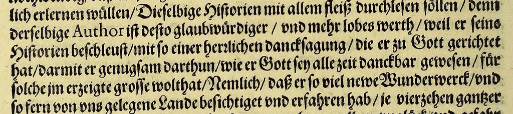 An illustration from Dritte Buch Americae, darinn Brasilia : durch Johann Staden von Homberg auss Hessen, auss eigener erfahrung in Teutsch beschrieben. Item Historia der Schiffart Ioannis Lerij in Brasilien, welche er selbst publiciert hat, jetzt von newem verteutscht, durch Teucrium Annaeum Priuatum, C. Vom Wildern vnerhörten wesen der Innwoner, von allerley frembden Gethieren vnd Gewächsen, sampt einem Colloquio, in der Wilden Sprach., 1593, leaf 342