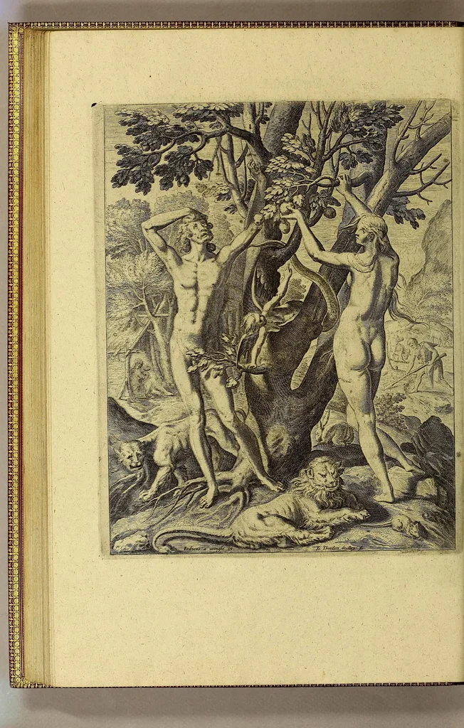 An illustration from Dritte Buch Americae, darinn Brasilia : durch Johann Staden von Homberg auss Hessen, auss eigener erfahrung in Teutsch beschrieben. Item Historia der Schiffart Ioannis Lerij in Brasilien, welche er selbst publiciert hat, jetzt von newem verteutscht, durch Teucrium Annaeum Priuatum, C. Vom Wildern vnerhörtem wesen der Innwoner, von allerley frembden Gethieren vnd Gewächsen, sampt einem Colloquio, in der Wilden Sprach., 1606, leaf 154