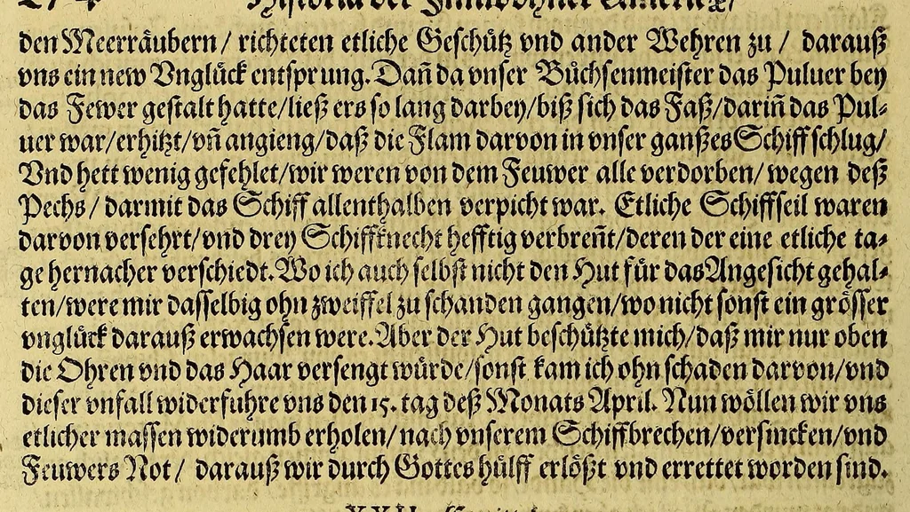An illustration from Dritte Buch Americae, darinn Brasilia : durch Johann Staden von Homberg auss Hessen, auss eigener erfahrung in Teutsch beschrieben. Item Historia der Schiffart Ioannis Lerij in Brasilien, welche er selbst publiciert hat, jetzt von newem verteutscht, durch Teucrium Annaeum Priuatum, C. Vom Wildern vnerhörtem wesen der Innwoner, von allerley frembden Gethieren vnd Gewächsen, sampt einem Colloquio, in der Wilden Sprach., 1606, leaf 344