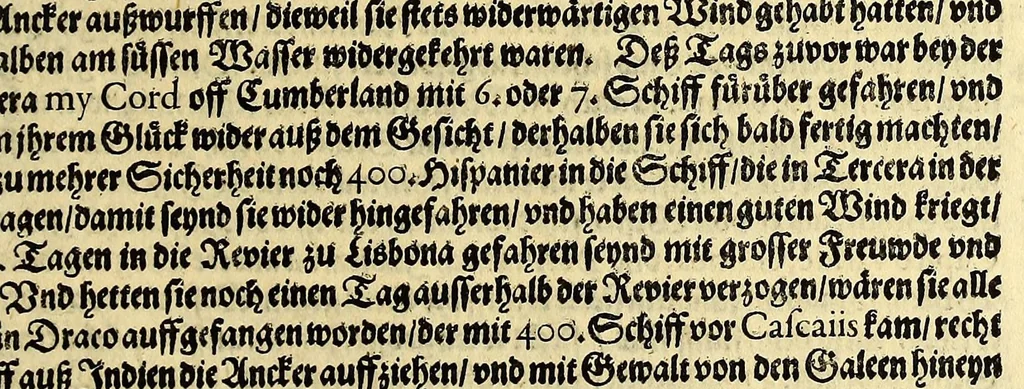 An illustration from Dritter Theil Indiae Orientalis, darinnen erstlich das ander Theil der Schifffahrten Johann Huygens von Lintschotten auss Holland, so er in Orient gethan, begriffen, vnd fürnemlich alle Gelegenheit derselbigen Landen, Insulen, Meerpforten, &c. so vnterwegen auffstossen, vnd dann in India fürkommen, wie auch alles, was der Author allda im Land, vnd nachmals auff seiner Widerreyse nach Holland gesehen vnd erfahren, eygendlich beschrieben wirt. : II. Der Holländer Schifffahrt in die Orientalische Insulen, Javan vnd Sumatra, sampt Sitten, Leben vnd Superstition, &c. der Völcker. III. Drey Schifffahrten der Holländer nach obermelten Indien, durch das Mittnächtige oder Eiss Meer, darinnen viel vnerhörte Abenthewr. Alles auffs trewlichst von neuwem auss den Niderländischen Exemplarien in Hochteutsch bracht, vnd in guter Disposition zusammen gefügt., 1616, leaf 69
