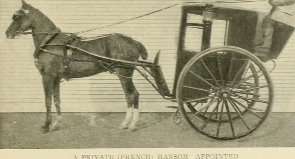 An illustration from Driving, 1903, leaf 199