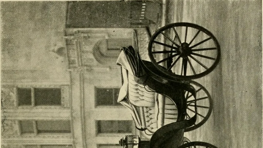 An illustration from Driving, 1903, leaf 211