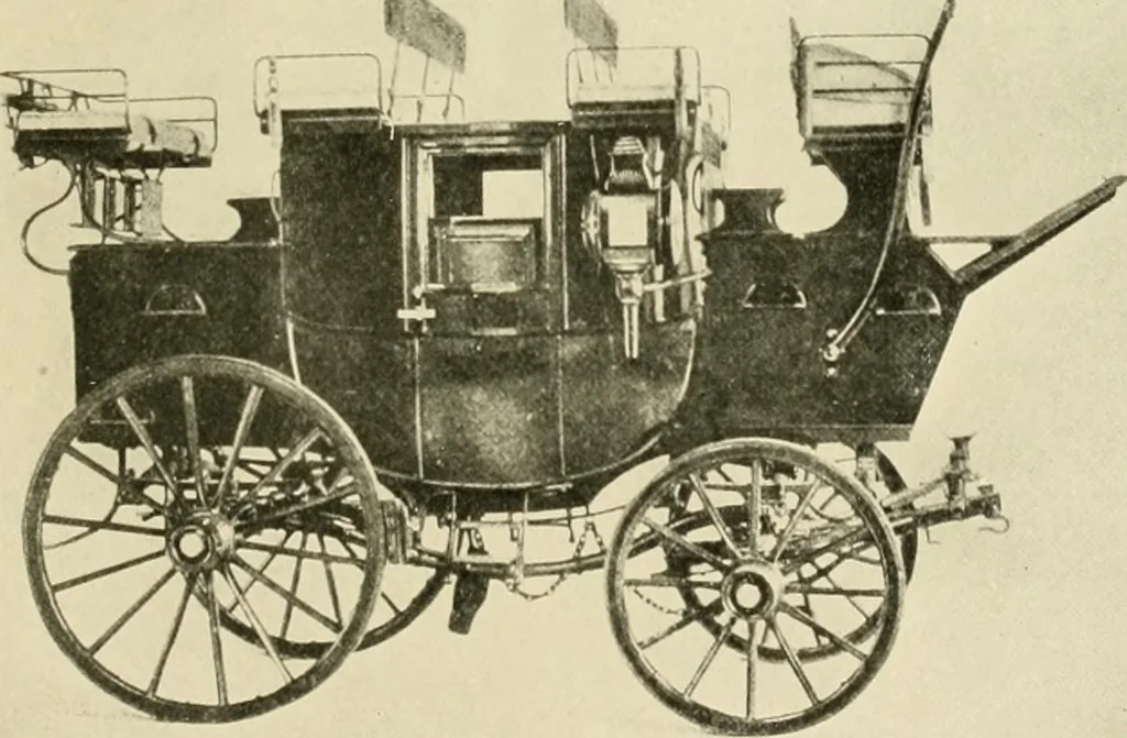 An illustration from Driving, 1903, leaf 25