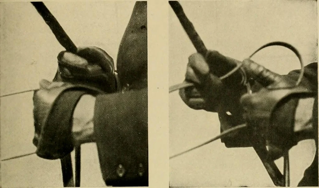 An illustration from Driving, 1903, leaf 147