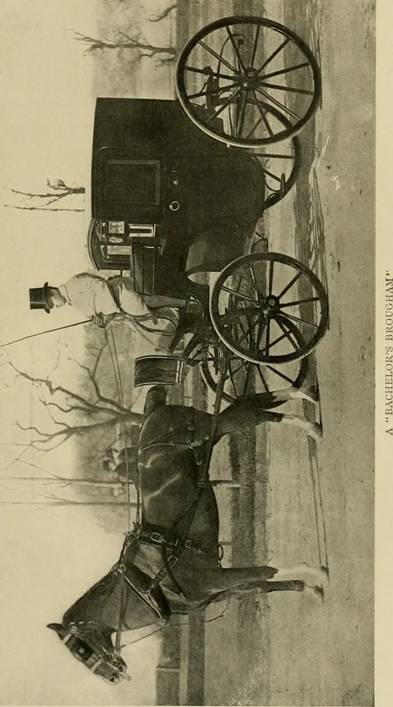 An illustration from Driving, 1903, leaf 203