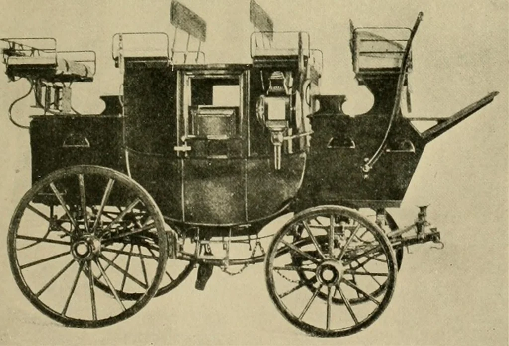 An illustration from Driving, 1903, leaf 25