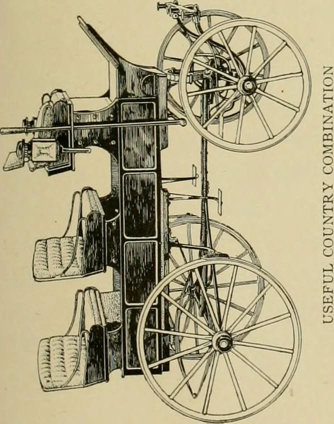 An illustration from Driving, 1903, leaf 51