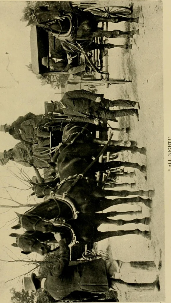 An illustration from Driving, 1903, leaf 83
