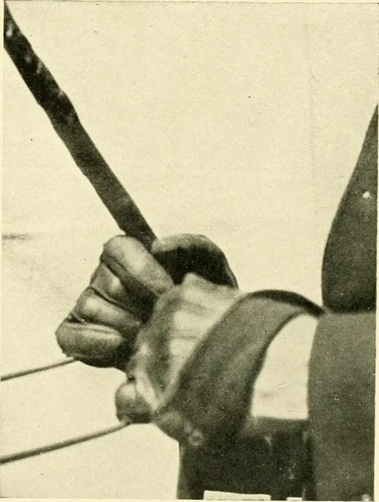 An illustration from Driving, 1903, leaf 143