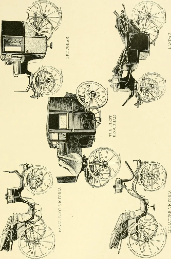 An illustration from Driving, 1903, leaf 47