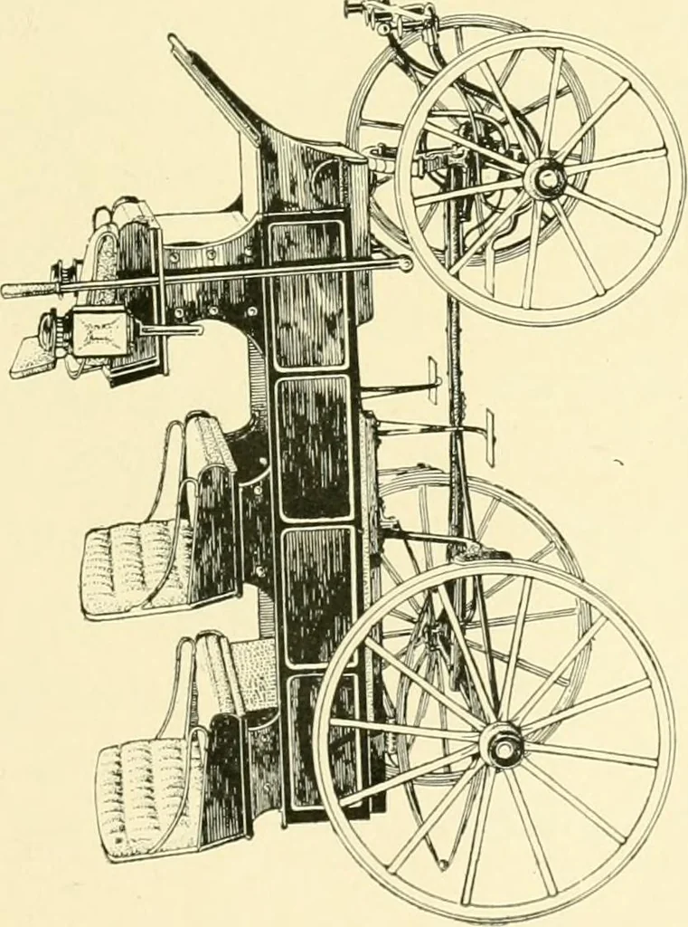 An illustration from Driving, 1903, leaf 51