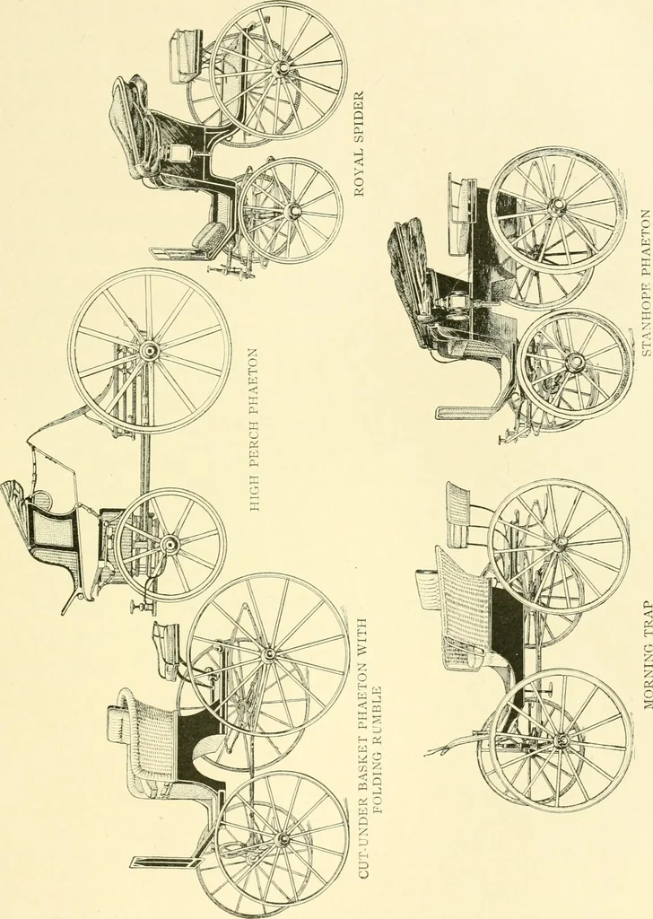 An illustration from Driving, 1903, leaf 55
