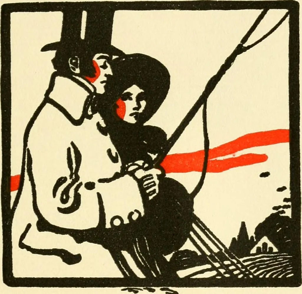 An illustration from Driving, 1903, leaf 7