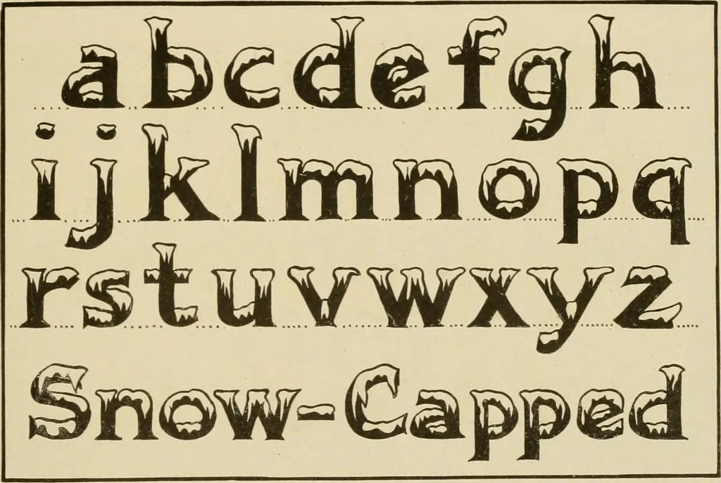 An illustration from Druggists' and dispensers' practial show card instructor .., 1914, leaf 107