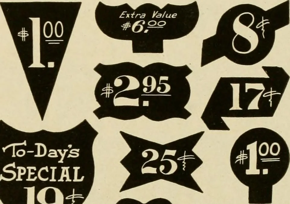 An illustration from Druggists' and dispensers' practial show card instructor .., 1914, leaf 115