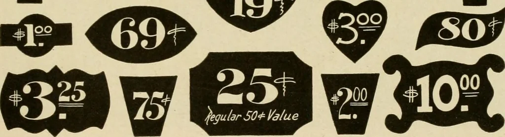 An illustration from Druggists' and dispensers' practial show card instructor .., 1914, leaf 115