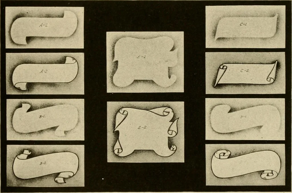 An illustration from Druggists' and dispensers' practial show card instructor .., 1914, leaf 127