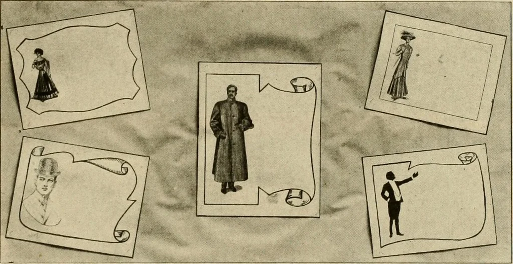 An illustration from Druggists' and dispensers' practial show card instructor .., 1914, leaf 129