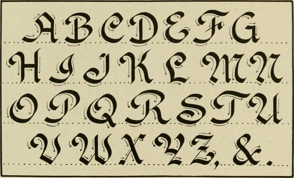 An illustration from Druggists' and dispensers' practial show card instructor .., 1914, leaf 20
