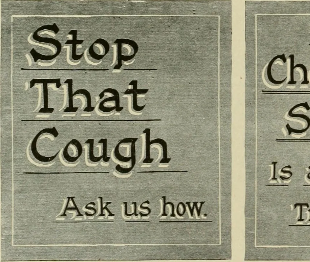 An illustration from Druggists' and dispensers' practial show card instructor .., 1914, leaf 30