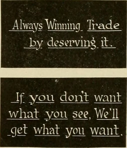 An illustration from Druggists' and dispensers' practial show card instructor .., 1914, leaf 39