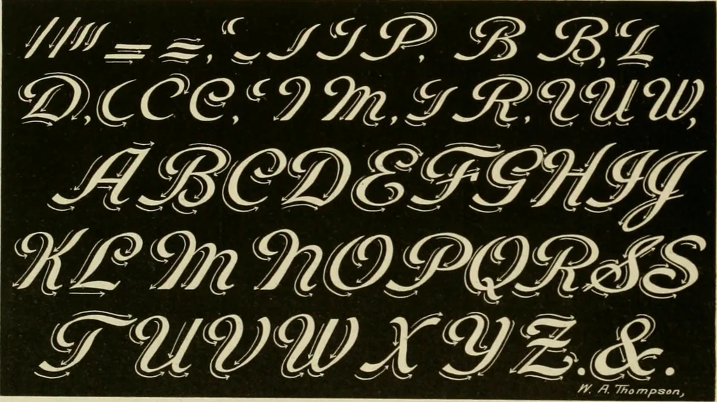 An illustration from Druggists' and dispensers' practial show card instructor .., 1914, leaf 94