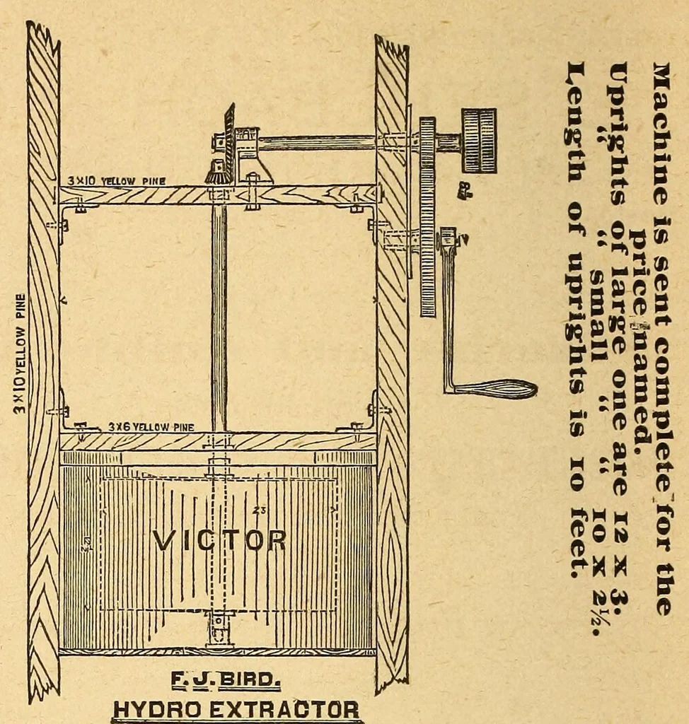 An illustration from The dry cleaner and garment dyer, 1891, leaf 192