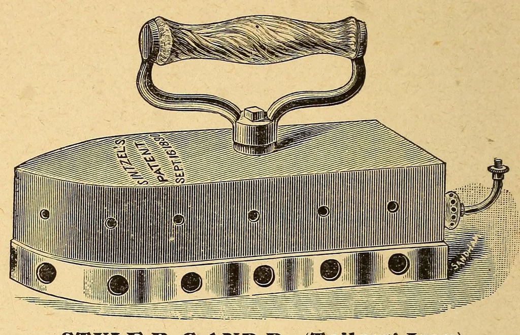 An illustration from The dry cleaner and garment dyer, 1891, leaf 204