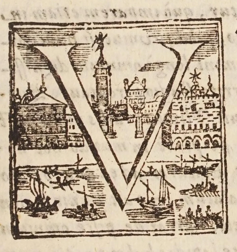 An illustration from Dubitationes in Dialogum Galilaei Galilaei Lyncei ..., 1632, leaf 9