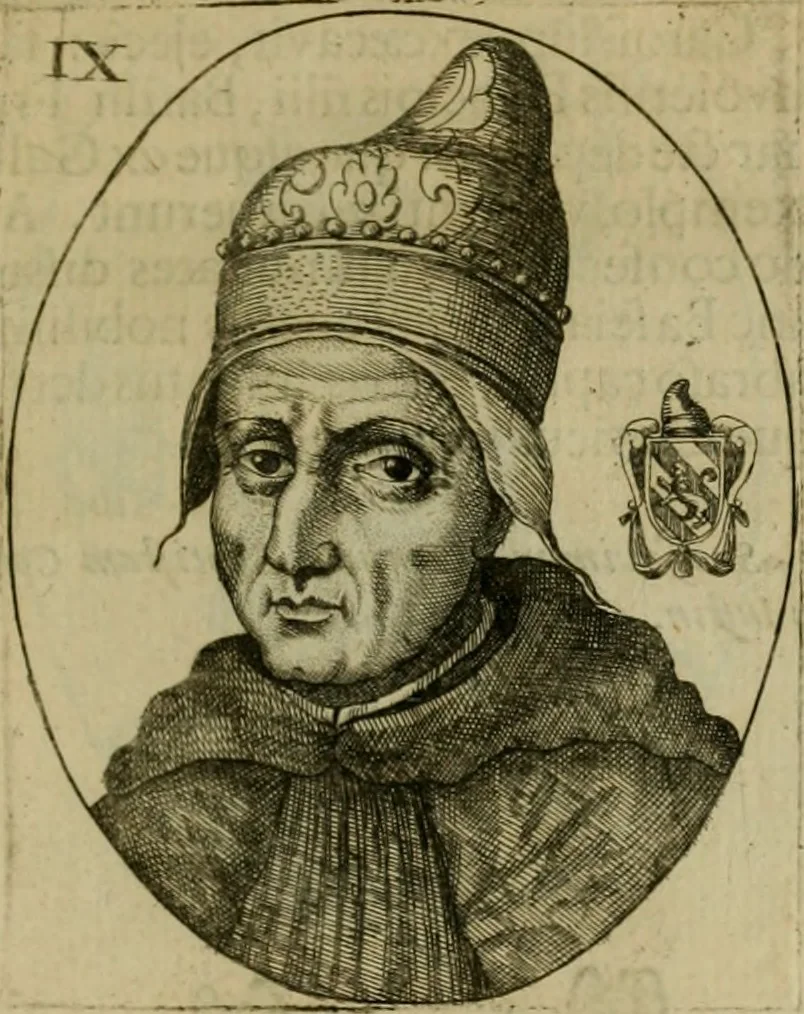 An illustration from Fasti ducales ab Anafesto I. ad Silvestrum Valerium Venetorum ducem : cum eorum iconibus, insignibus, nummismatibus publicis, & privatis aere sculptis : inscriptionibus ex aula M. Consilii, ac sepulchralibus : adiectae sunt adnotationes, ad vitam cuiusque principis, rerum, quae omissae fuerant, 1696, leaf 36