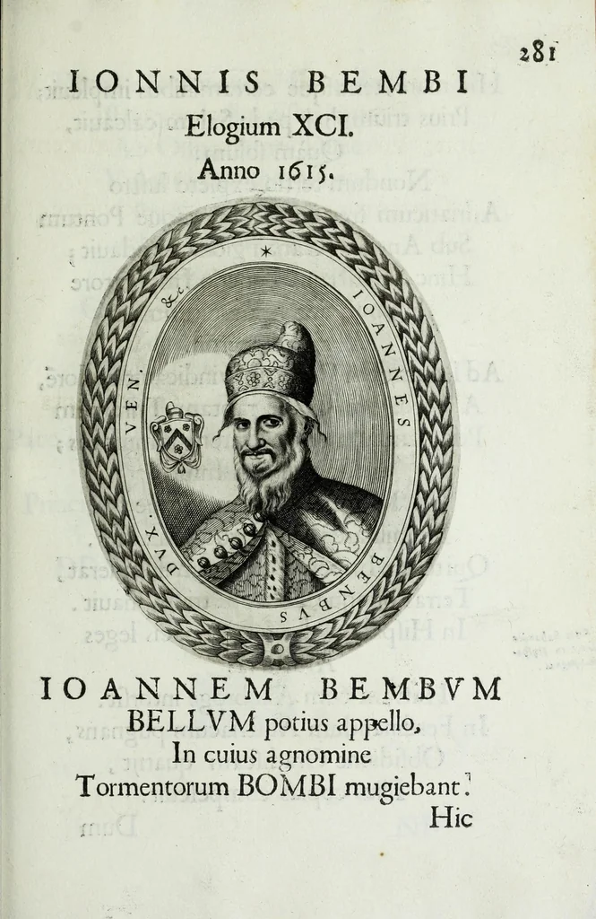 An illustration from Ducalis regiae lararium, siue, Ser[enisi]m[a]e Reipu. Venetae principu[m] omniu[m] icones : vsque ad serenisimu[m] Ioannem Pisaurum, qui nunc reru[m] feliciter potitur, elogia P.D. Leonis Matinae .., 1659, leaf 311