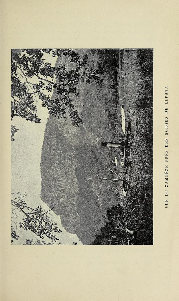 An illustration from Du Cap au lac Nyassa, 1897, leaf 275