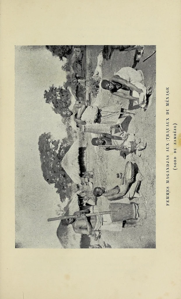 An illustration from Du Cap au lac Nyassa, 1897, leaf 355