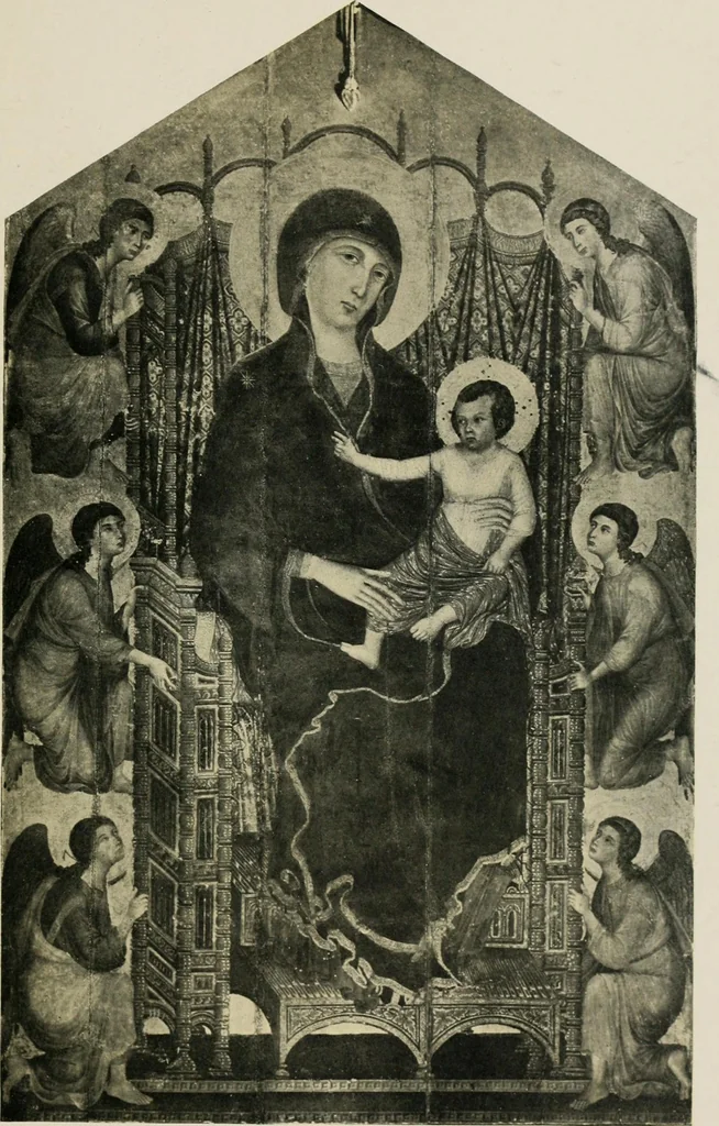 An illustration from Duccio, 1908, leaf 10