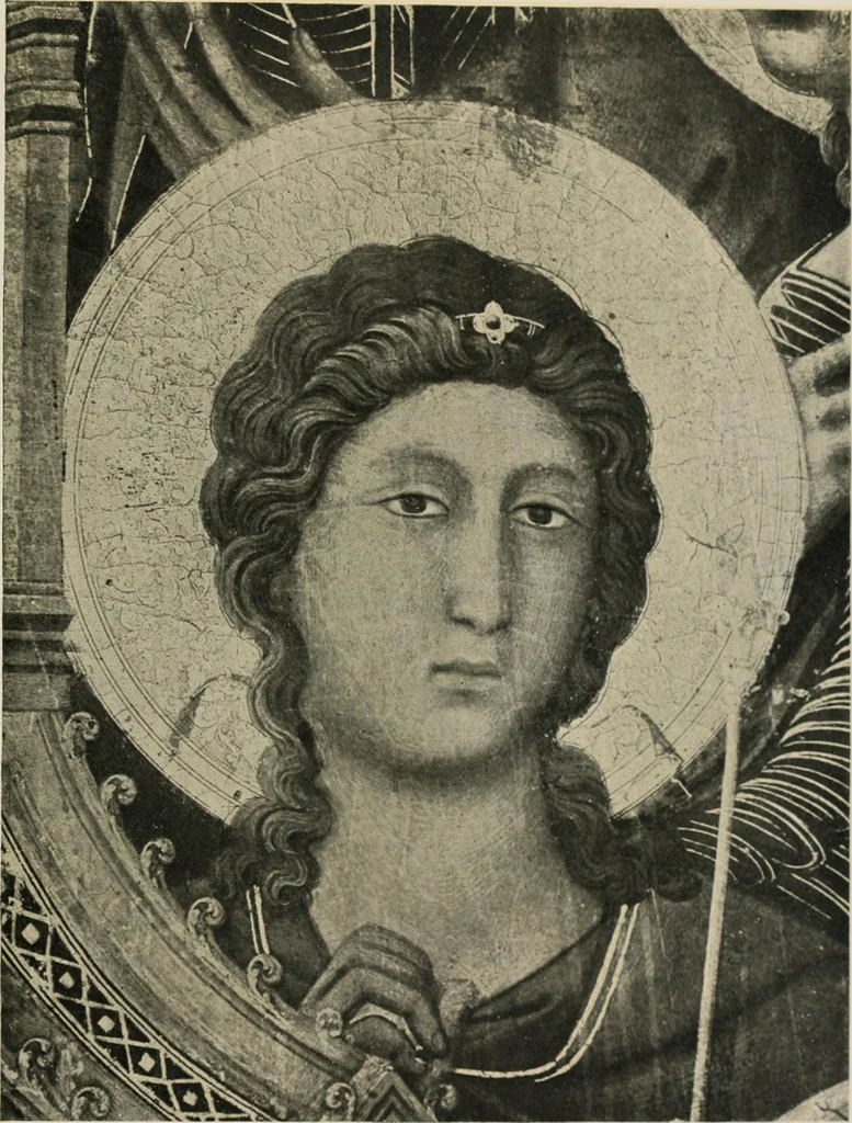 An illustration from Duccio, 1908, leaf 24