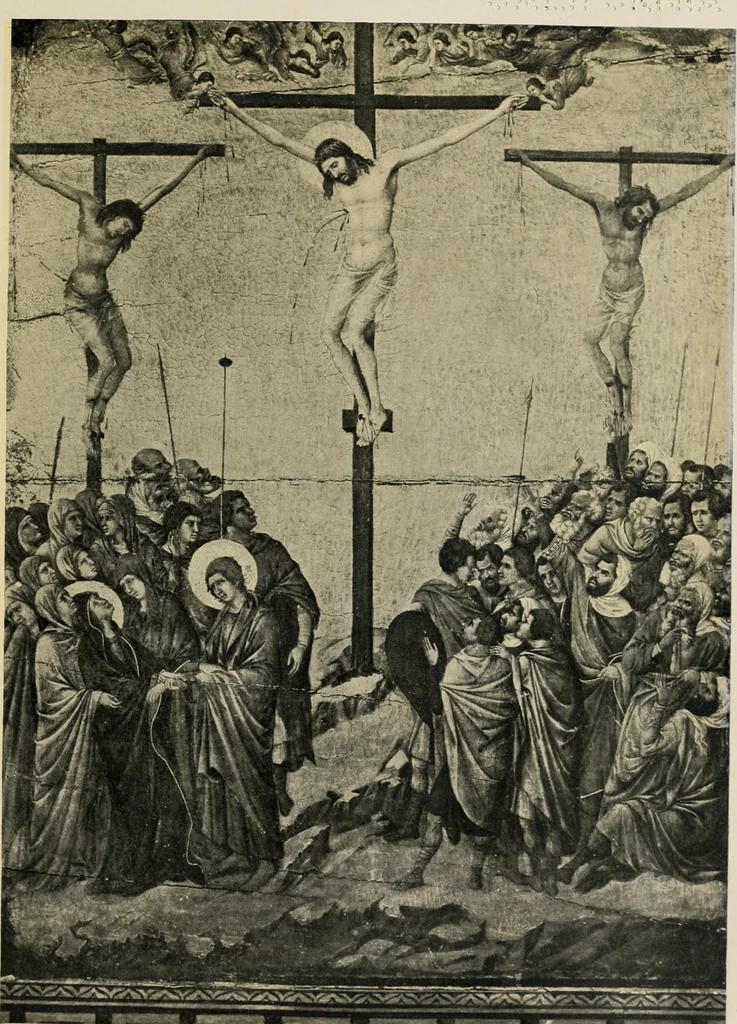 An illustration from Duccio, 1908, leaf 8