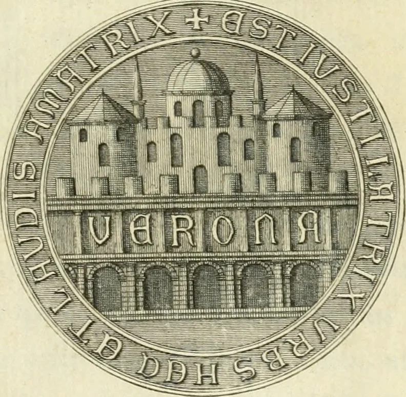 An illustration from Due dissertazioni di Giuseppe Bartoli : nella prima si dà notizia del pubblico Museo d'iscrizioni eretto nuovamente in Verona, e con l'uso delle osservazioni e delle sperienze in rispetto della fisica si paragona l'uso dell'antichità figurata e scritta relativamente alla storia : nella seconda si dimostra la bellezza d'una greca inedita iscrizione collocata in questo museo, 1745, leaf 4