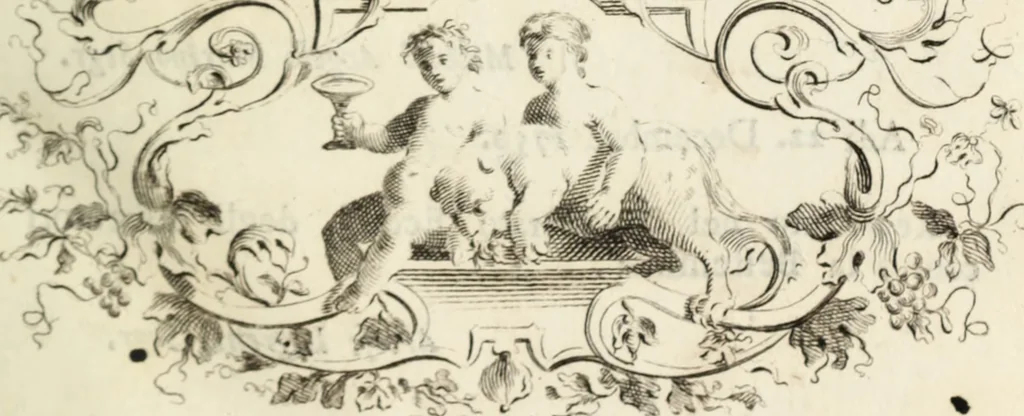 An illustration from Due ragionamenti del dottore Lodovico Coltellini agli accademici etruschi di Cortona sopra quattro superbi bronzi antichi e due in specie, un creduto candelabro cioè, ed una statuetta puerile, con inscrizioni etrusche molto particolari, trovati di fresco nei contorni di detta città edizione arricchita di tavole in rame .., 1750, leaf 10