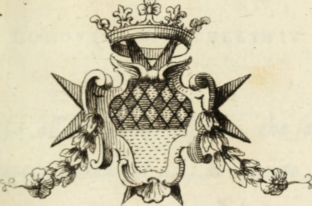 An illustration from Due ragionamenti del dottore Lodovico Coltellini agli accademici etruschi di Cortona sopra quattro superbi bronzi antichi e due in specie, un creduto candelabro cioè, ed una statuetta puerile, con inscrizioni etrusche molto particolari, trovati di fresco nei contorni di detta città edizione arricchita di tavole in rame .., 1750, leaf 4