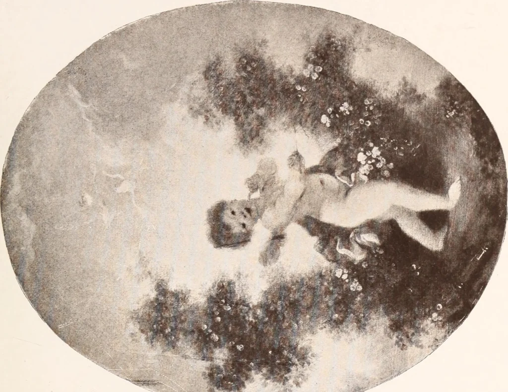 An illustration from Illustrated catalogue of the ninth series of 100 paintings by old masters of the Dutch, Flemish, Italian, French, and English schools : being a portion of the Sedelmeyer Gallery which contains about 1500 original pictures by ancient and modern artists, 1905, leaf 102